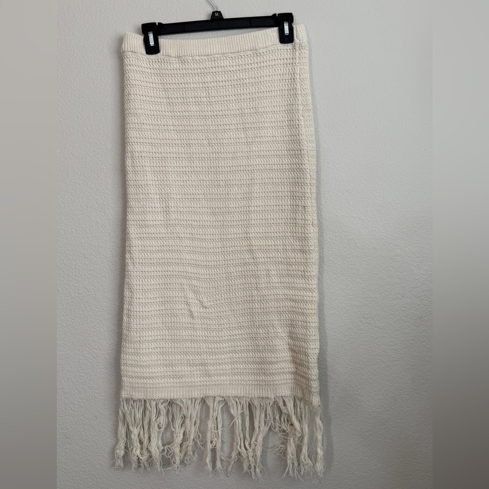 Freshman 1996 Ivory Crochet Skirt